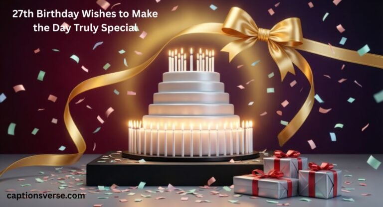 27th Birthday Wishes