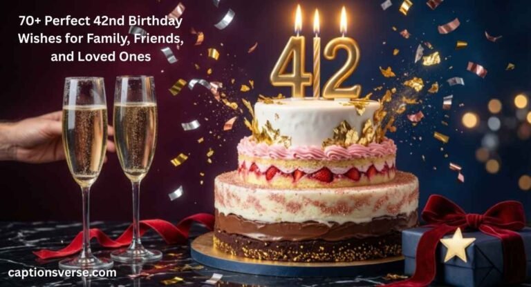 42nd Birthday Wishes