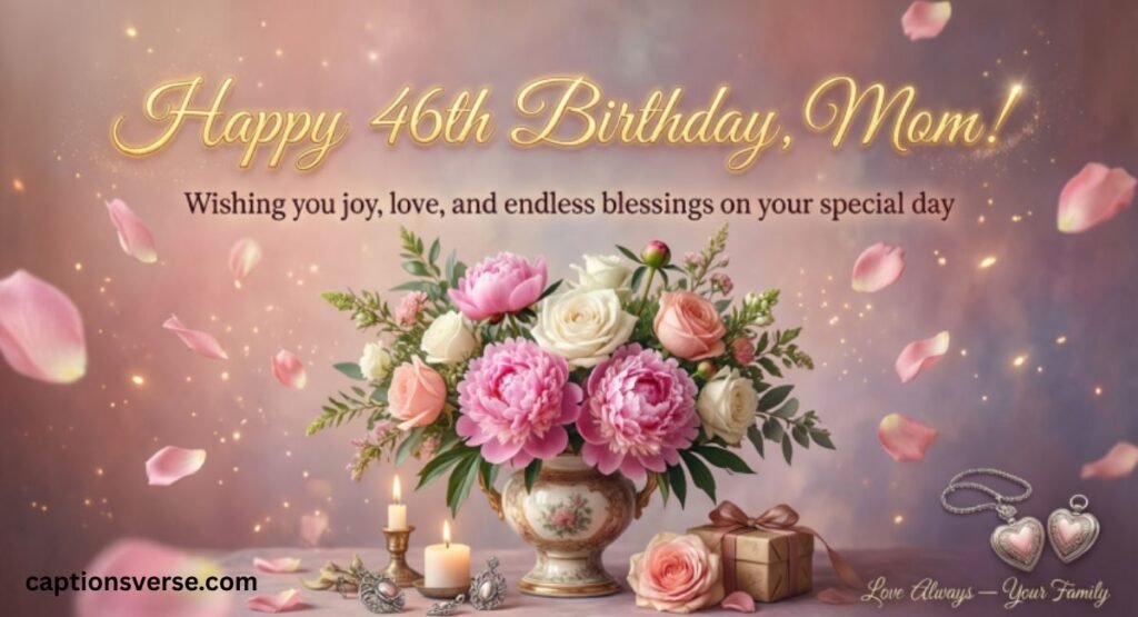 46th Birthday Wishes For Mom