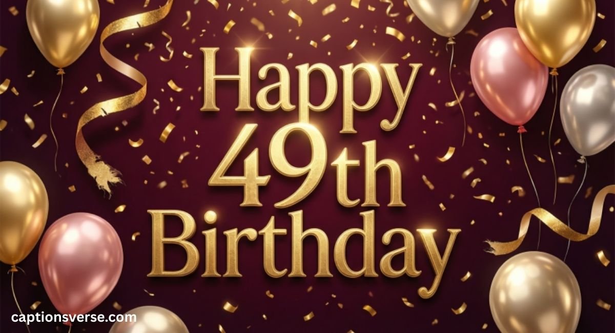 49th Birthday Wishes