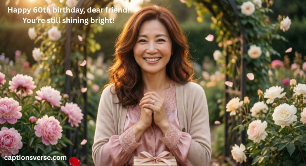 60th Birthday Wishes Female Friend