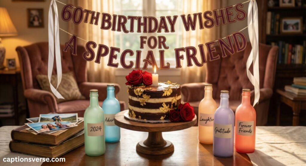 60th Birthday Wishes For Special Friend