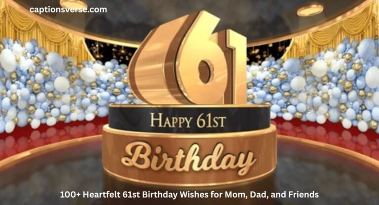 61st Birthday Wishes