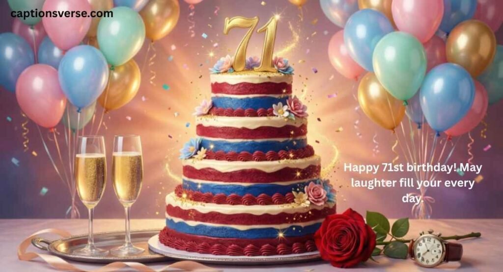 71st Birthday Wishes For Friend