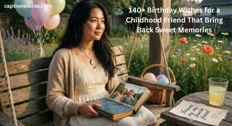Birthday Wishes for a Childhood Friend