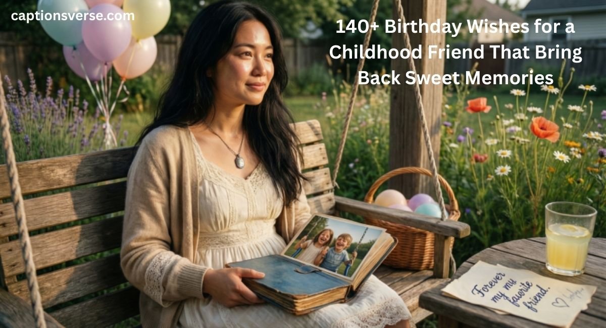 Birthday Wishes for a Childhood Friend