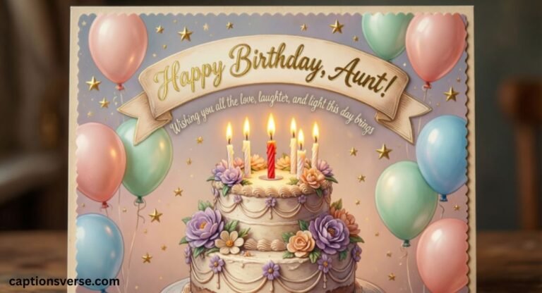 Birthday Wishes for Aunt