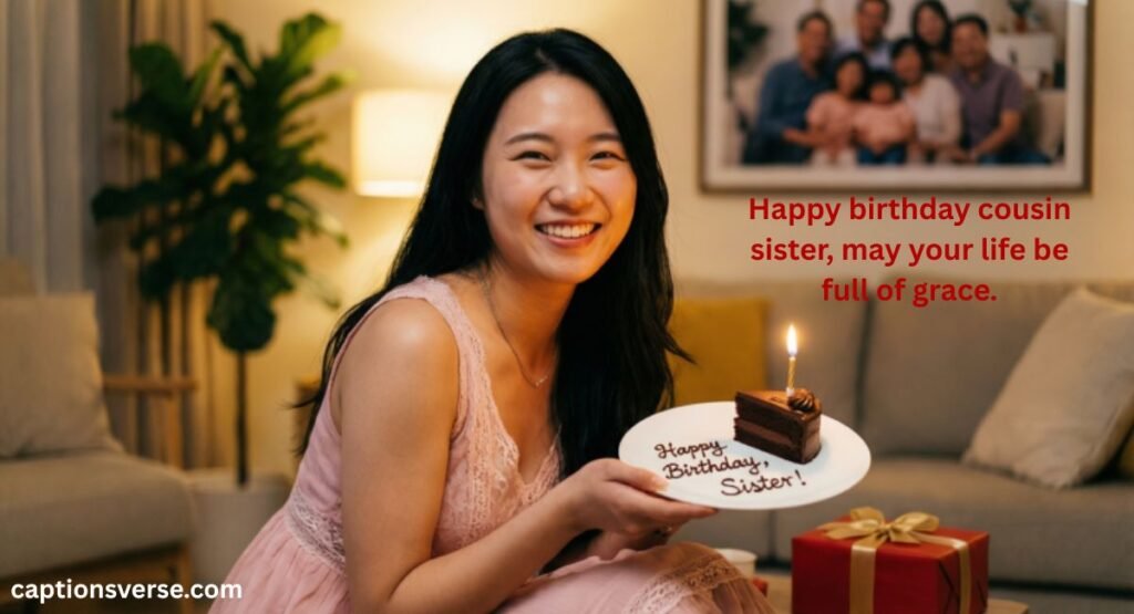 Blessing Birthday Wishes for Cousin Sister