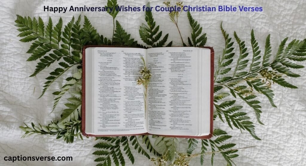 Happy Anniversary Wishes for Couple Christian Bible Verses