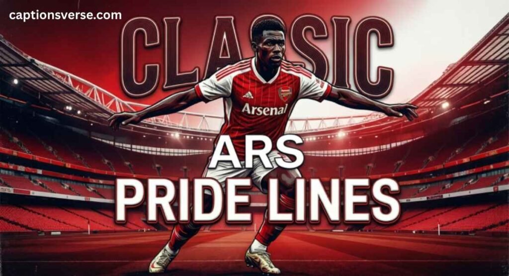 Classic Arsenal Pride Lines