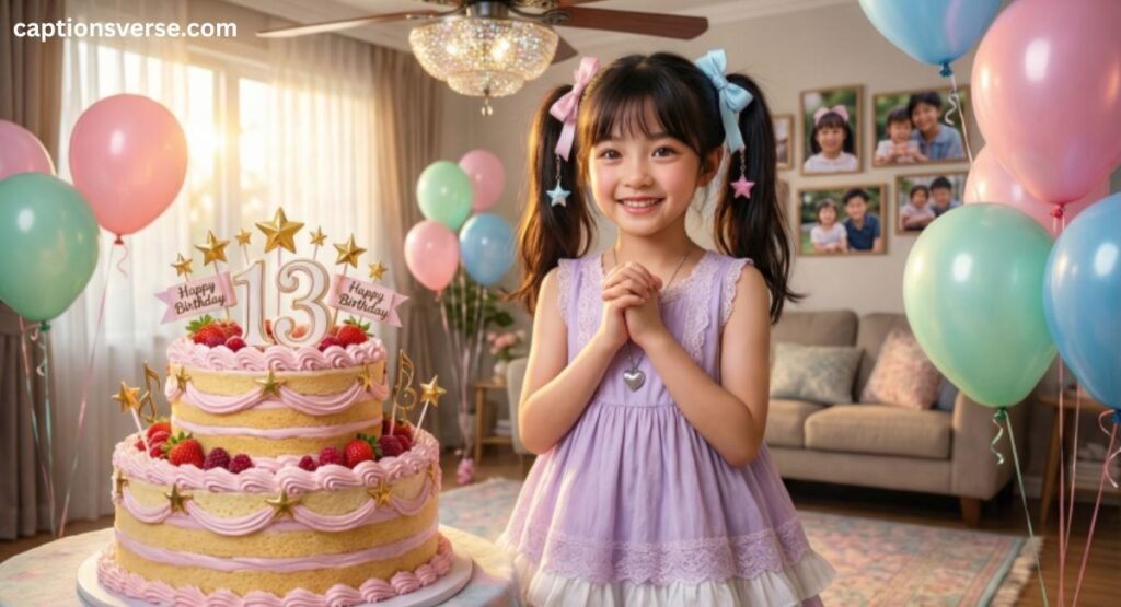 Emotional Happy 13th Birthday Wishes for Daughter