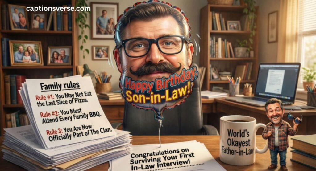 Funny Birthday Wishes for Son-in-Law