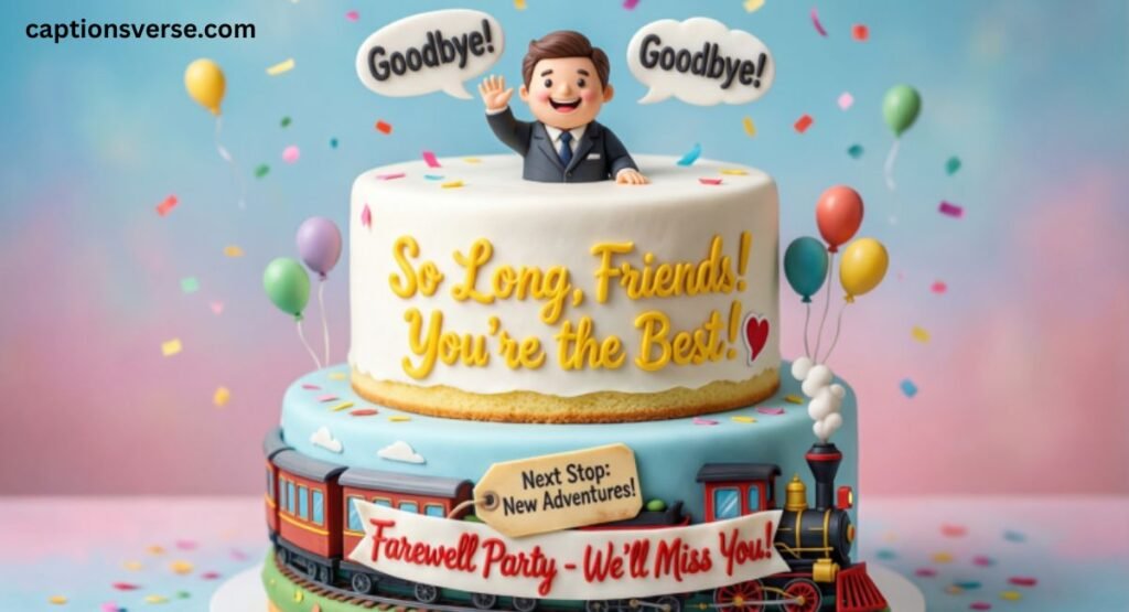 Funny Farewell Cake Messages