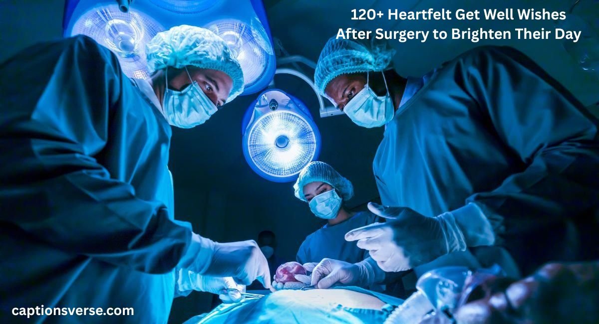 Get Well Wishes After Surgery