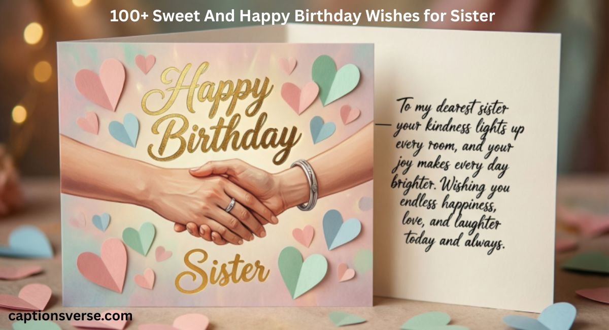Happy Birthday Wishes for Sister