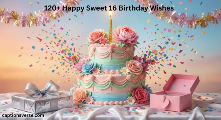 Happy Sweet 16 Birthday Wishes