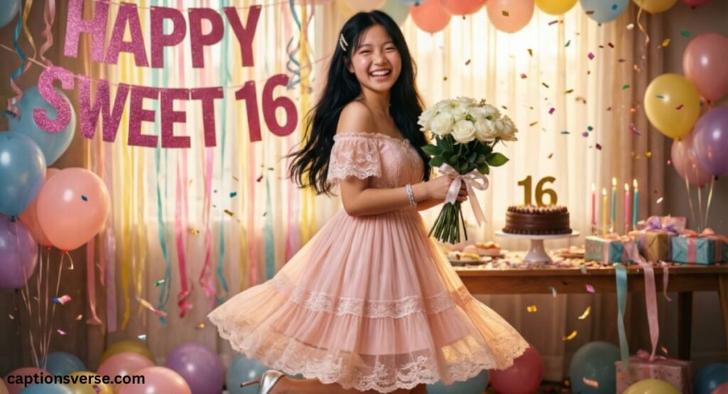 Happy Sweet 16 Birthday Wishes For Girl