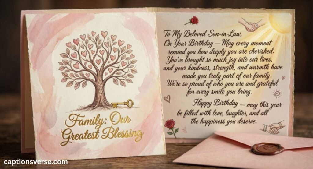 Heart Touching Birthday Wishes for Son-in-Law From Mother That Warm His Heart Every Time
