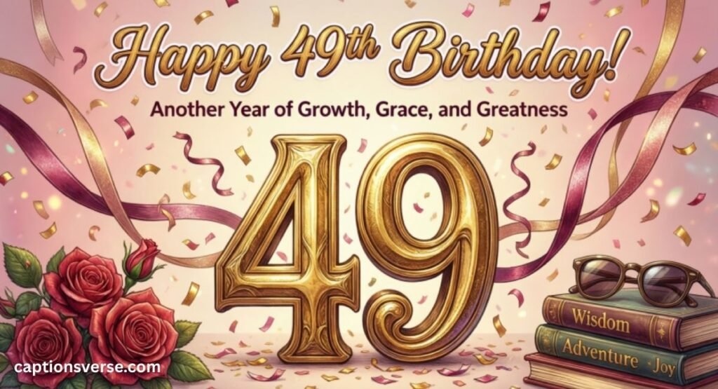 Inspirational 49th Birthday Quotes