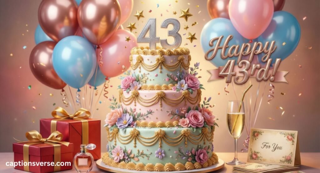 Perfect Birthday Wishes for 43rd Birthday