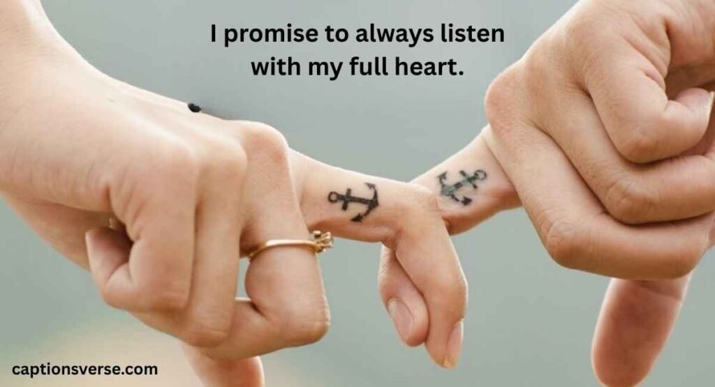 Relationship Love Promise