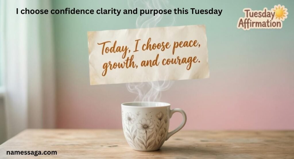 Tuesday Affirmation Quotes