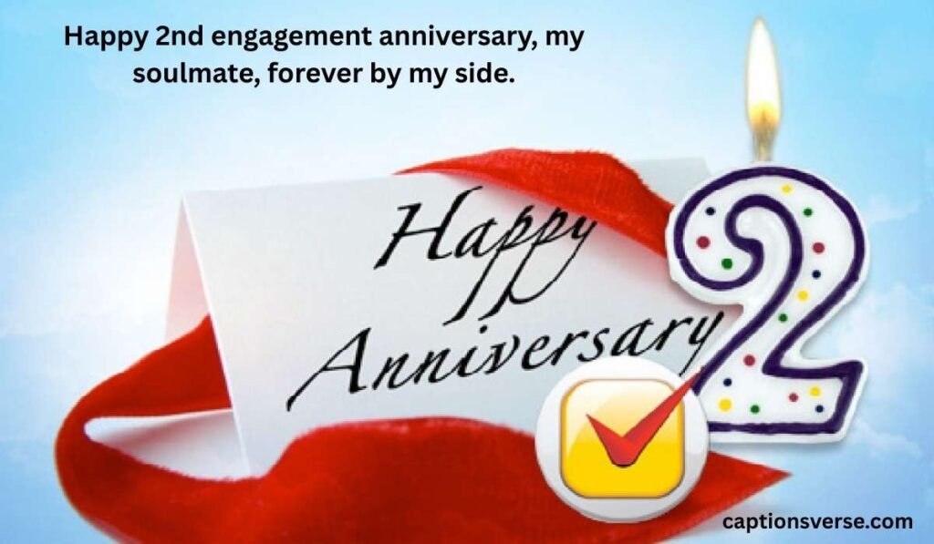2nd Engagement Anniversary Wishes