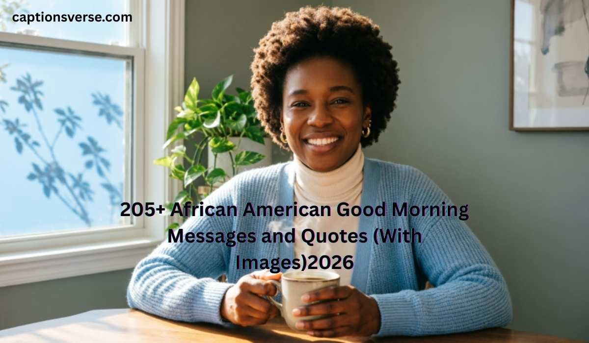 African American Good Morning Messages