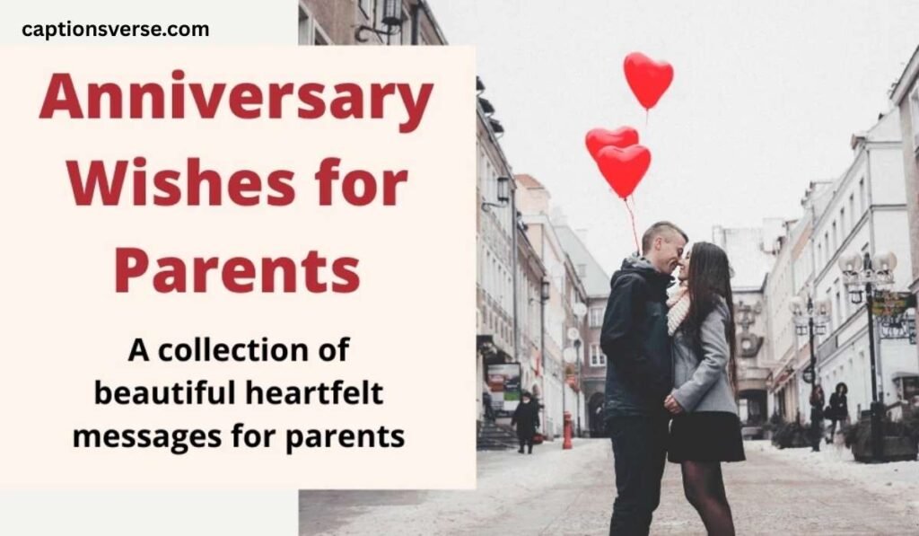 Anniversary Messages for Parents