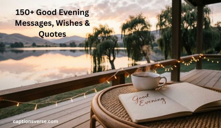 Good Evening Messages
