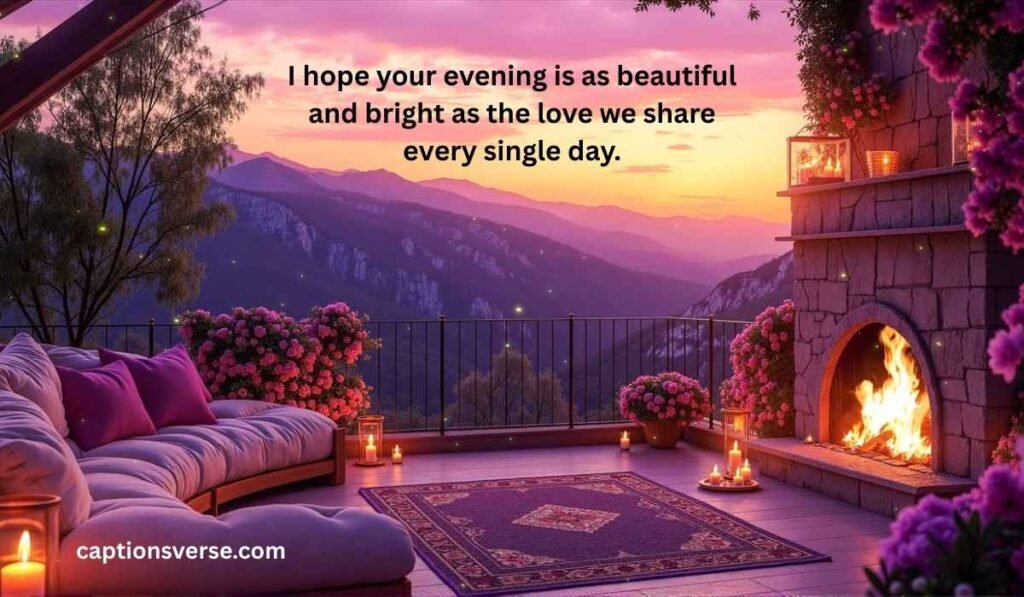 Good Evening, Romantic Messages