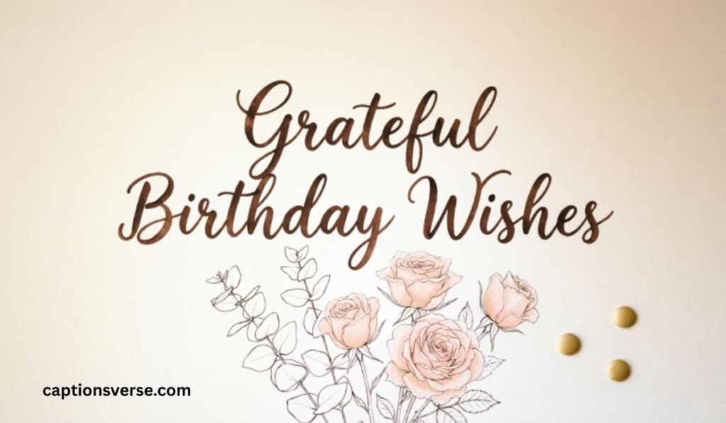 Grateful Birthday Wishes