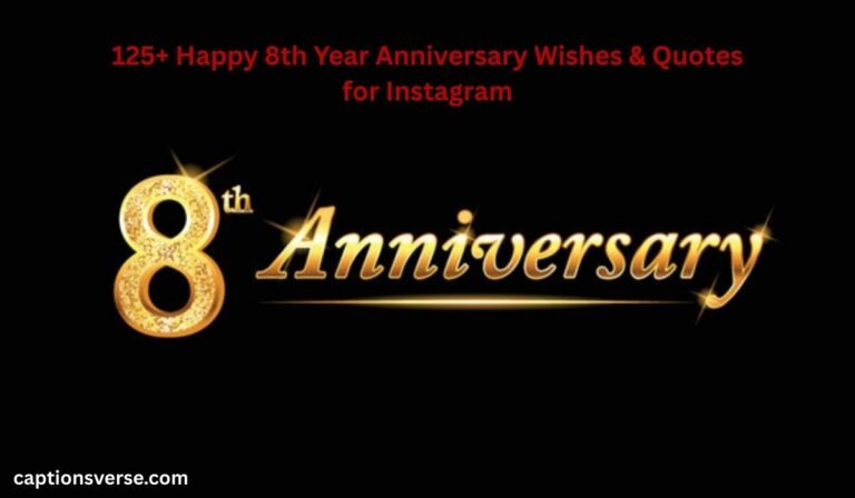 Happy 8th Year Anniversary