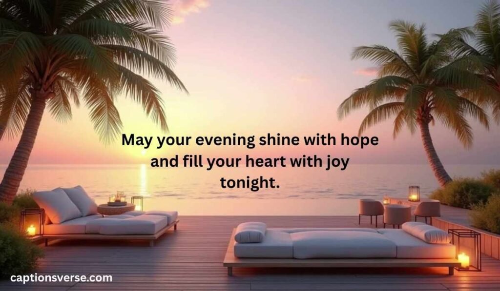 Inspirational Good Evening Messages to Love
