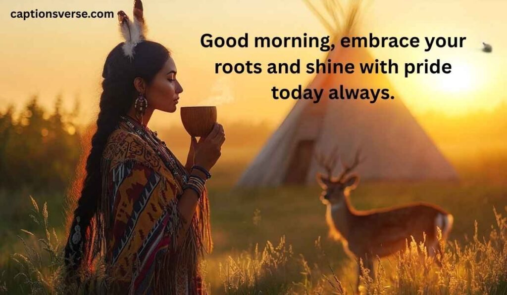 Native Black Good Morning Quotes
