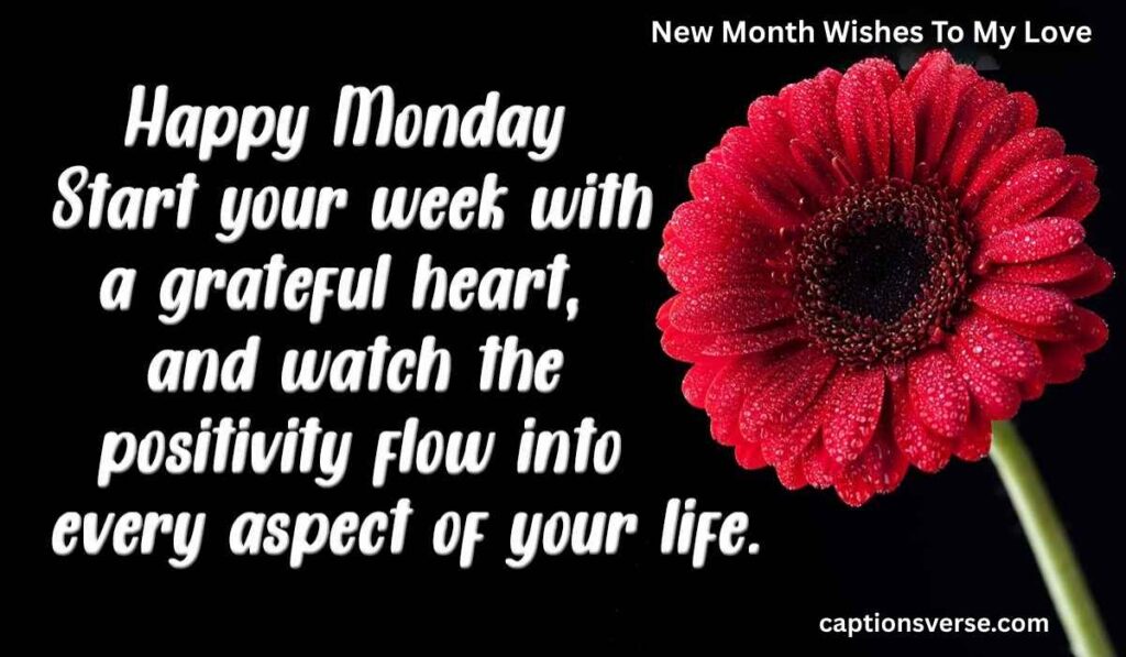 105+ Sweet New Month Wishes To My Love / Crush (Him or Her)
