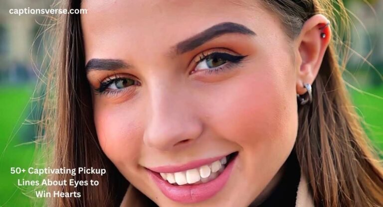 Pickup Lines About Eyes