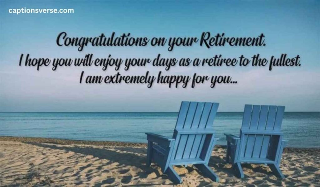 Replies to Retirement Congratulations