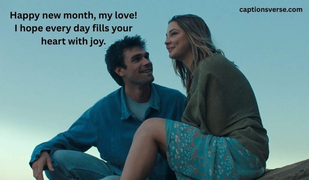 Romantic Happy New Month