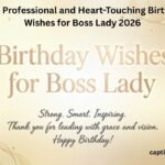 Birthday Wishes for Boss Lady
