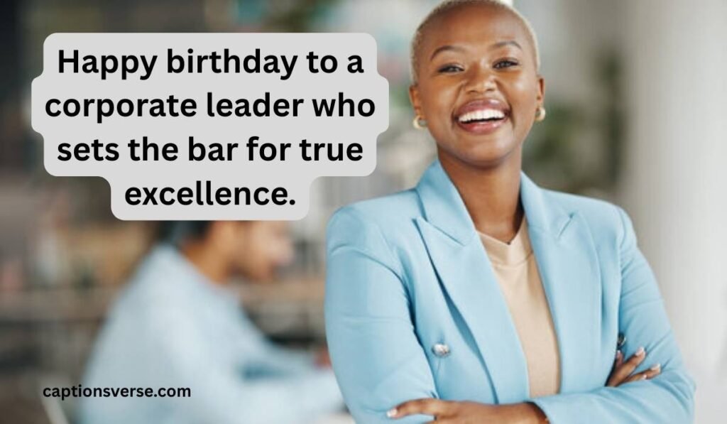 Birthday Wishes for Corporate Boss Lady