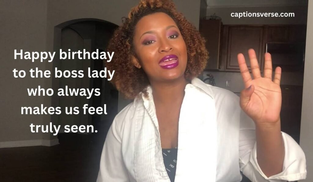 Emotional Birthday Wishes for Boss Lady