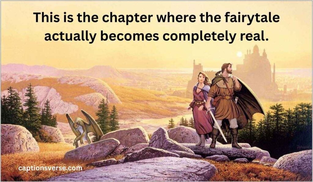 Fantasy Romance Captions