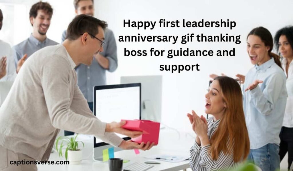 Happy Boss and Manager Work Anniversary GIFs