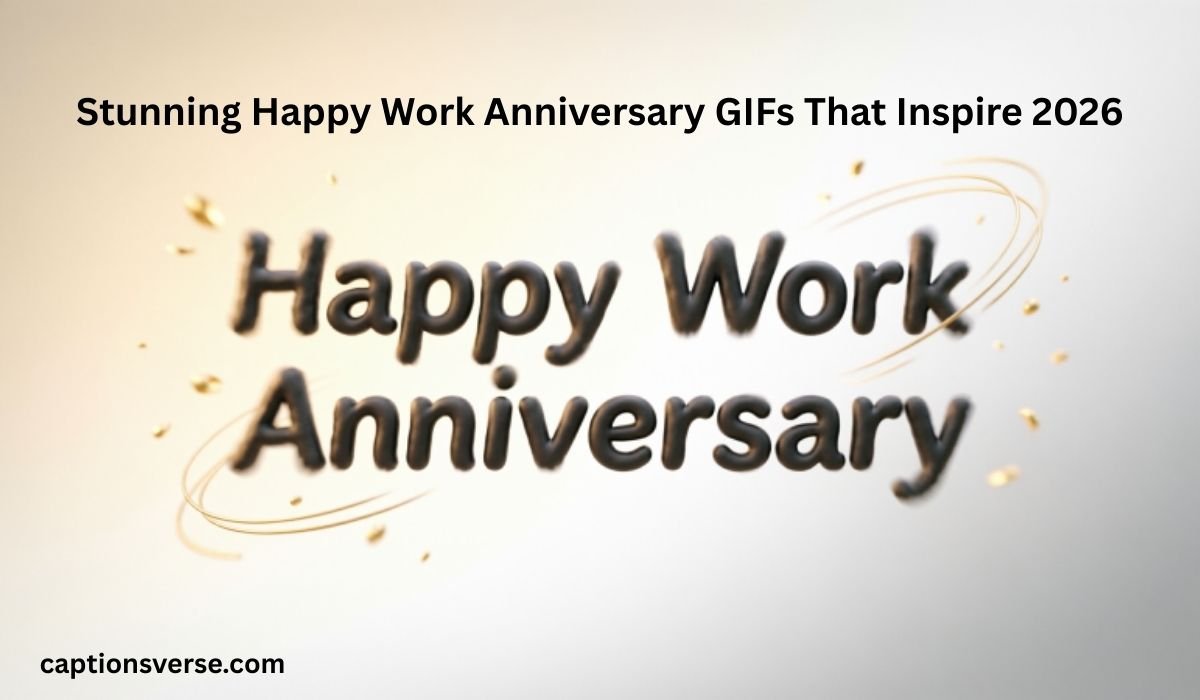Happy Work Anniversary GIF