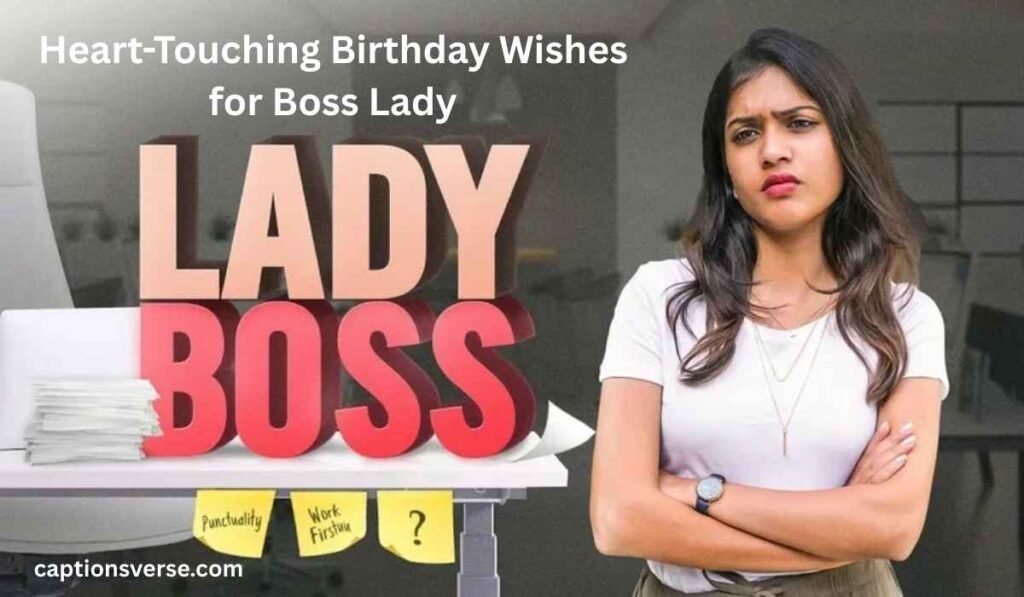Heart-Touching Birthday Wishes for Boss Lady