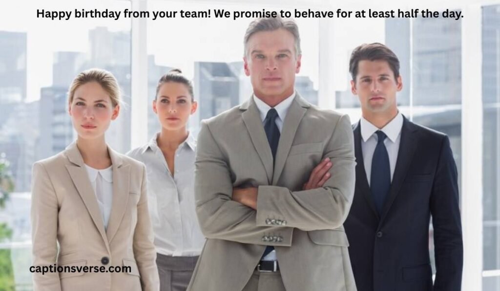 Team-Based Birthday Messages for Boss