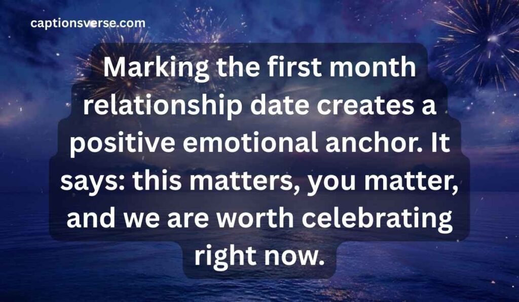 The Emotional Significance of Early Relationship Milestones