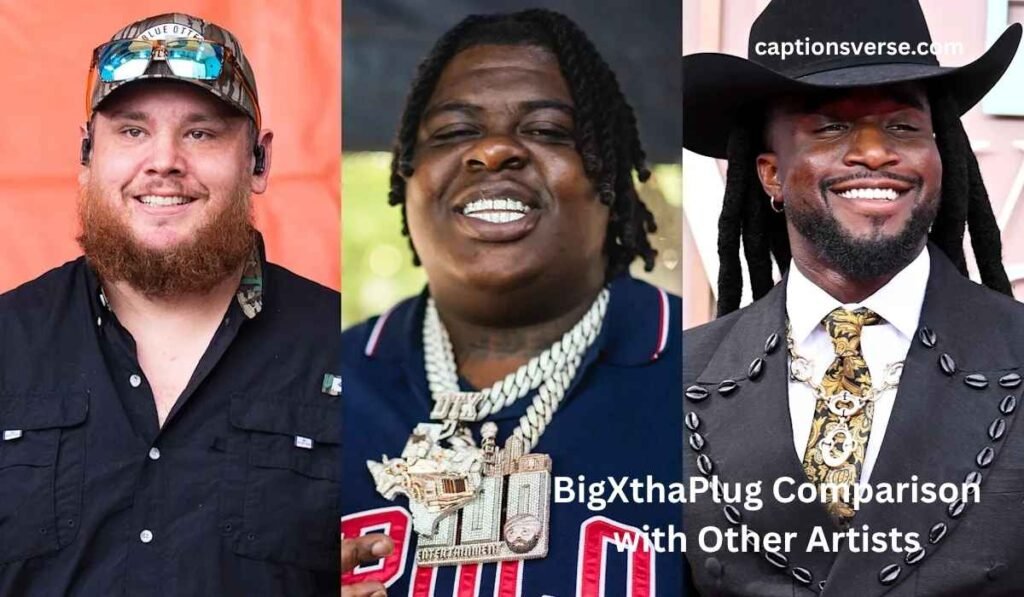 BigXthaPlug Comparison with Other Artists