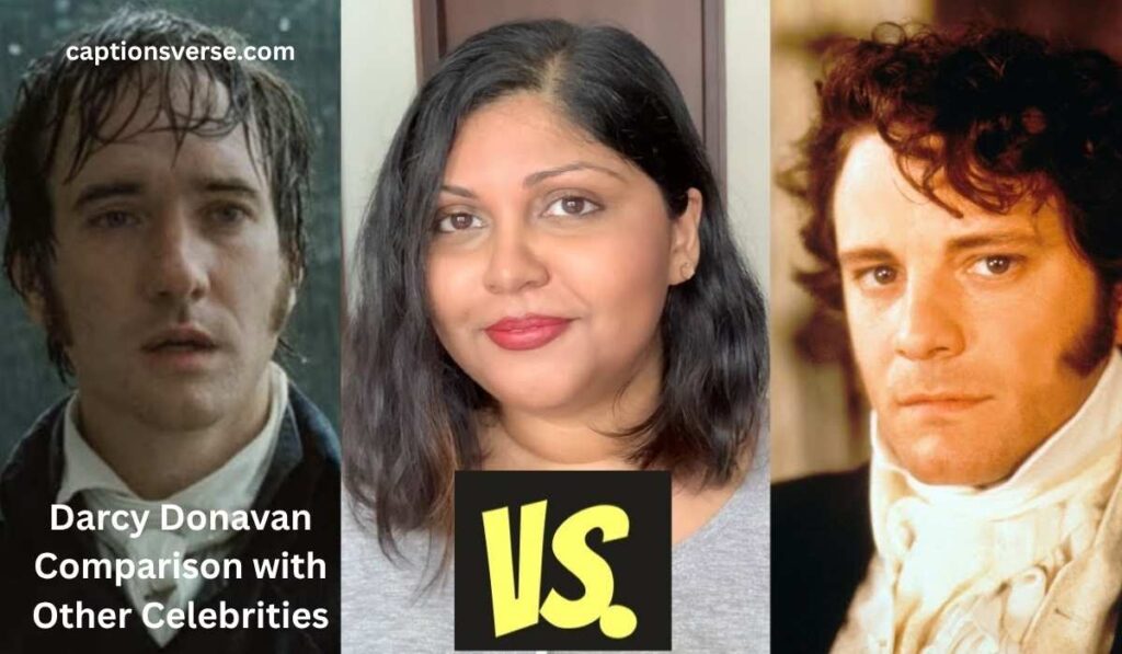 Darcy Donavan Comparison with Other Celebrities